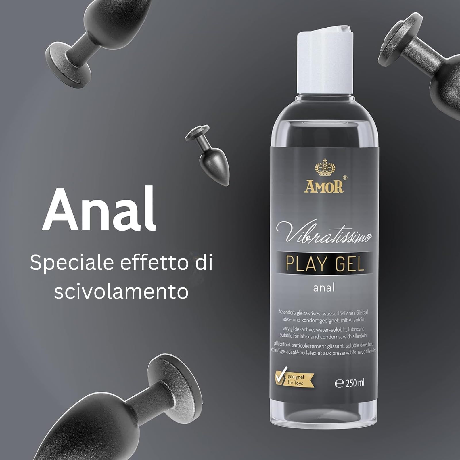 Vibratissimo Play Gel Anal