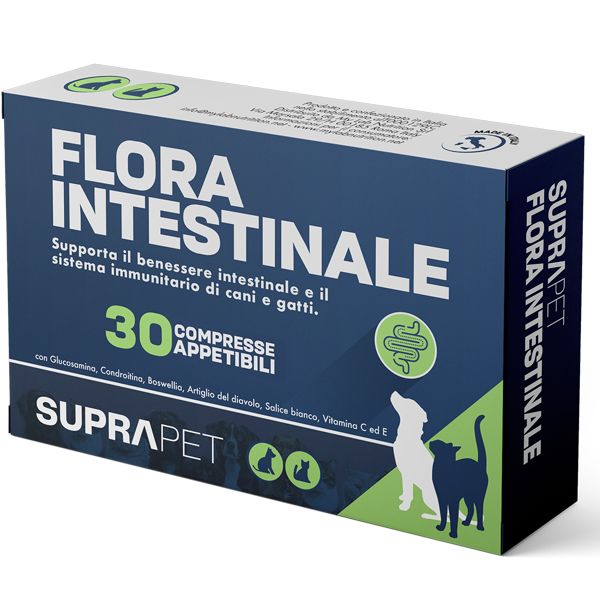 Suprapet Flora Intestinale cani 30 compresse