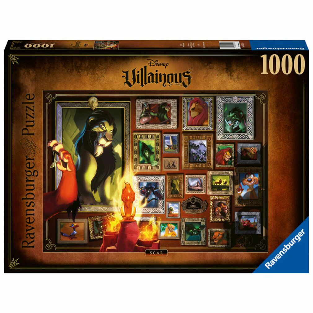 Disney Villainous: Scar - puzzle 1000 pezzi