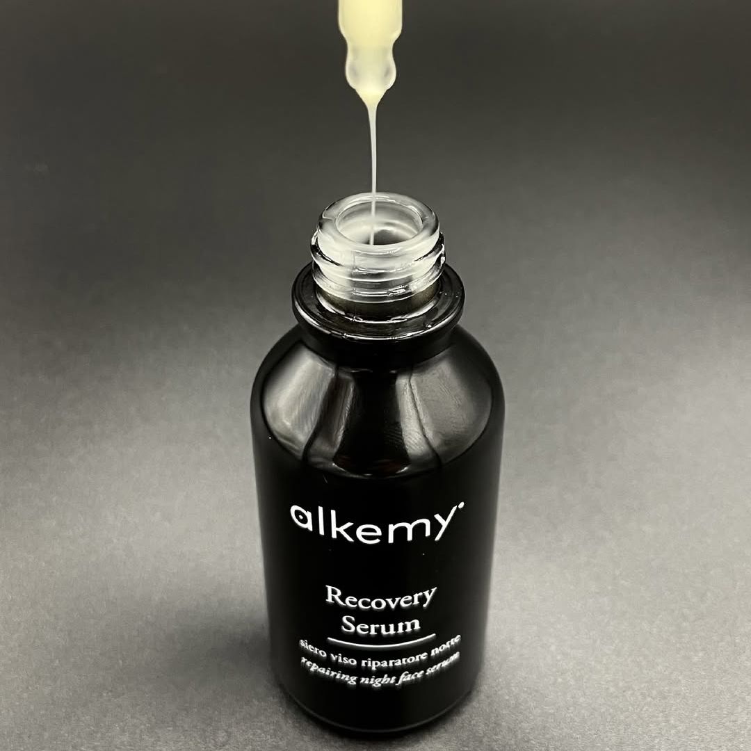Alkemy Siero Viso Notte Anti Età, Azione Rigenerante Idratante e Illuminante