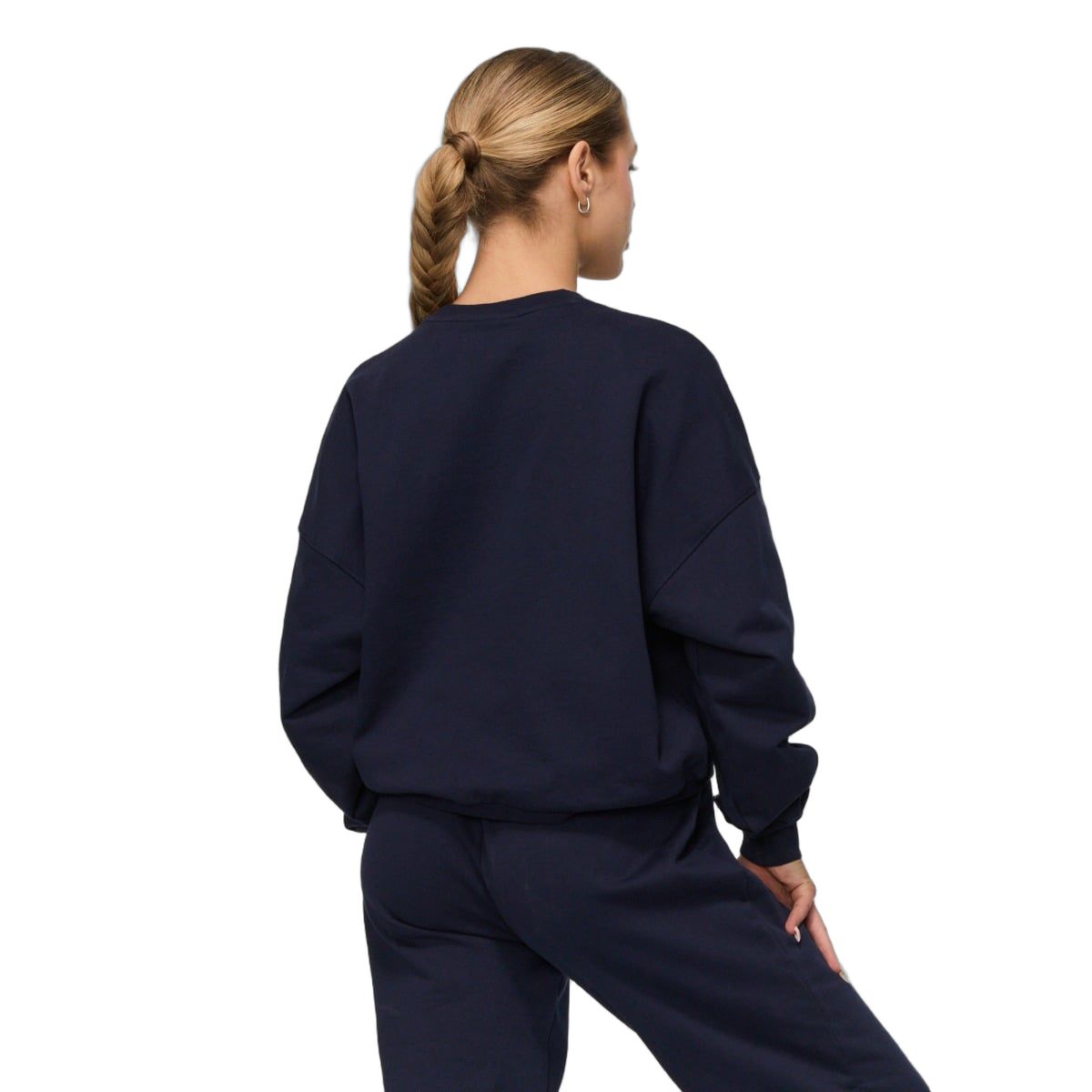 GymBeam Felpa donna Varsity blu regular senza cappuccio