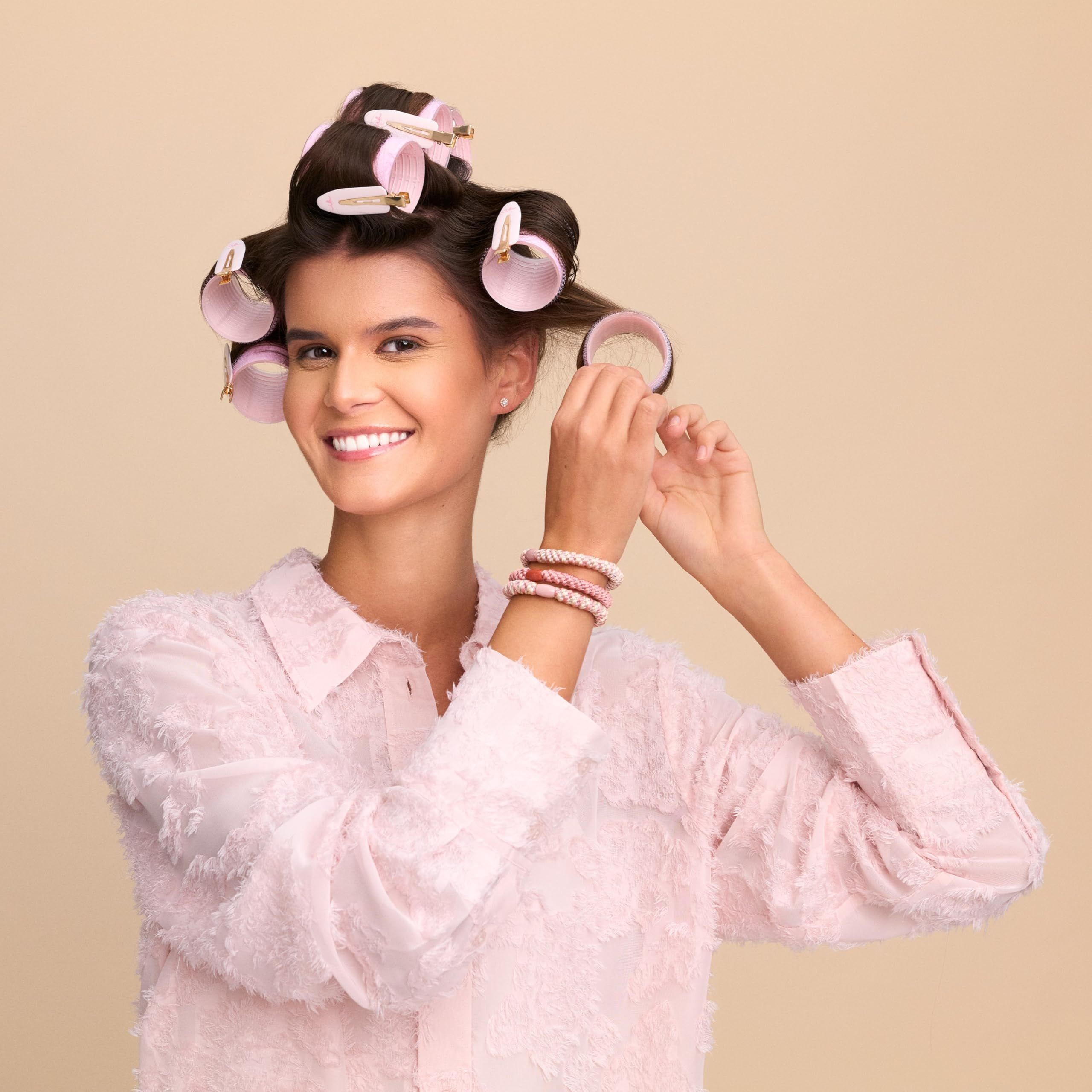 Set di ferri arricciacapelli Volumize Me di Invisibobble con Hairlovetech.