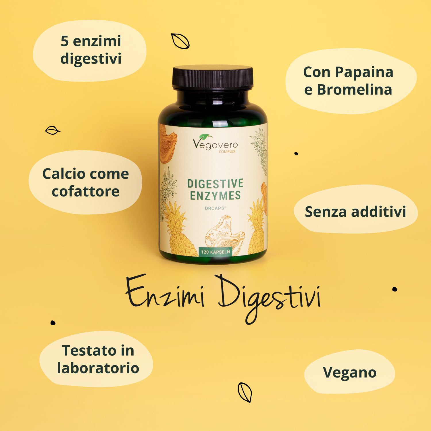 VEGAVERO Digestive Enzymes Complex
