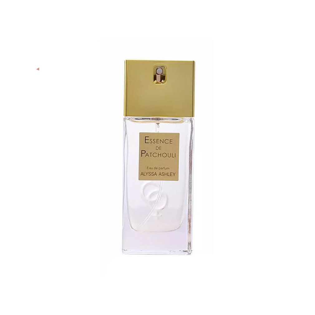 Alyssa Ashley Essence De Patchouli Eau de Parfum Spray, tappo dorato.