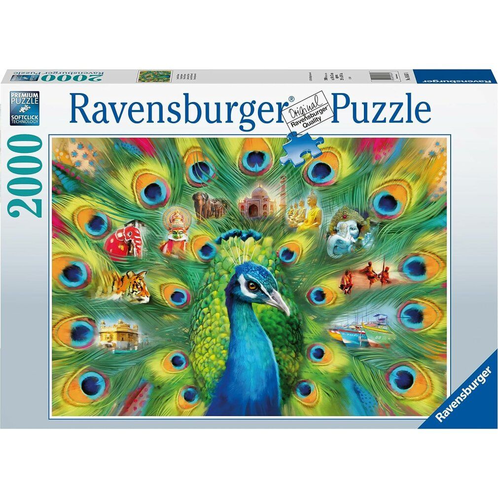 ravensburger Pavone Terra Puzzle 2000 pezzi