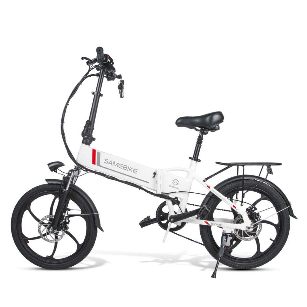Bici elettrica SAMEBIKE 20LVXD30, batteria 48V 10Ah