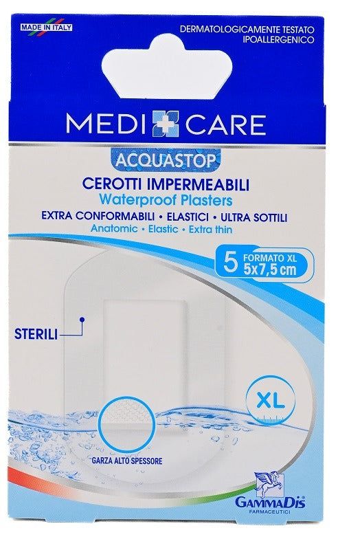 Cerotto Medicare Pu Sterili 7,5x5 5 Pezzi Medicare