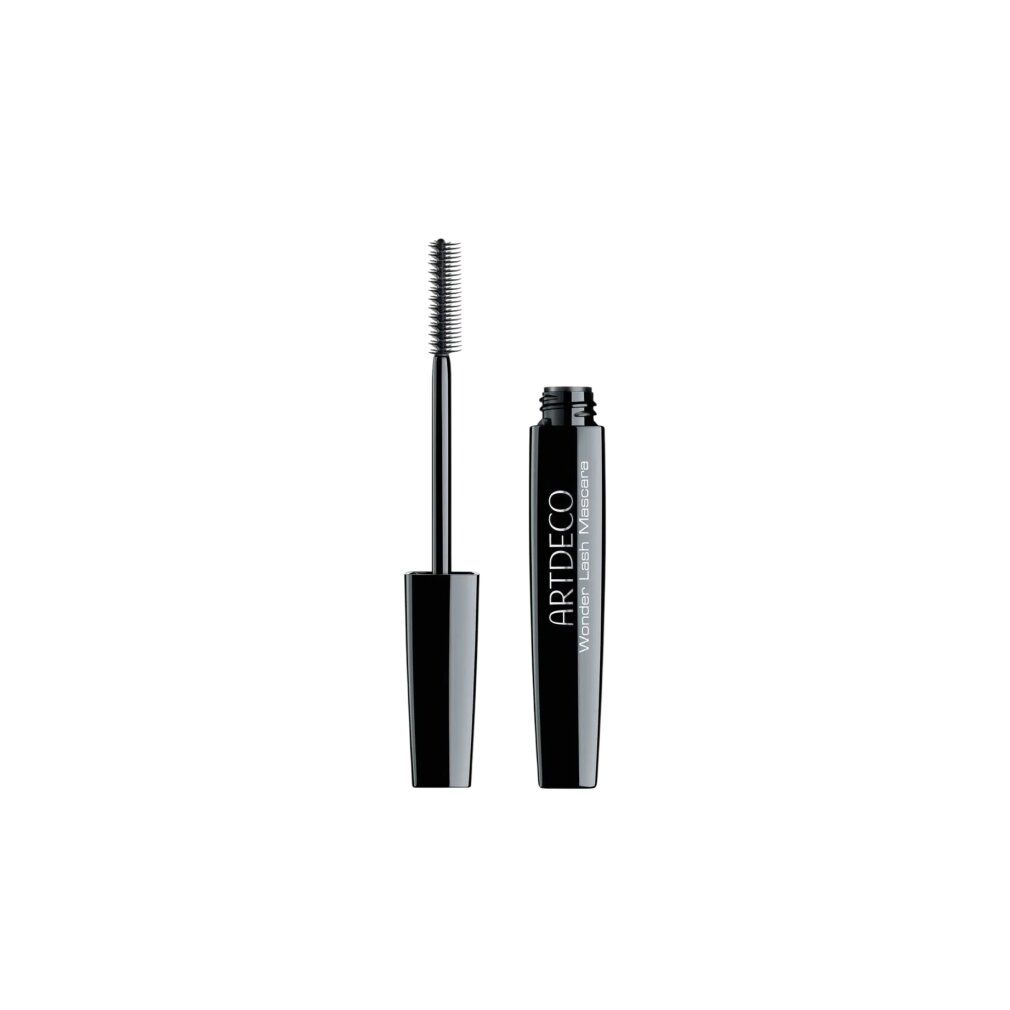 Mascara nero ARTDECO con applicatore e contenitore.