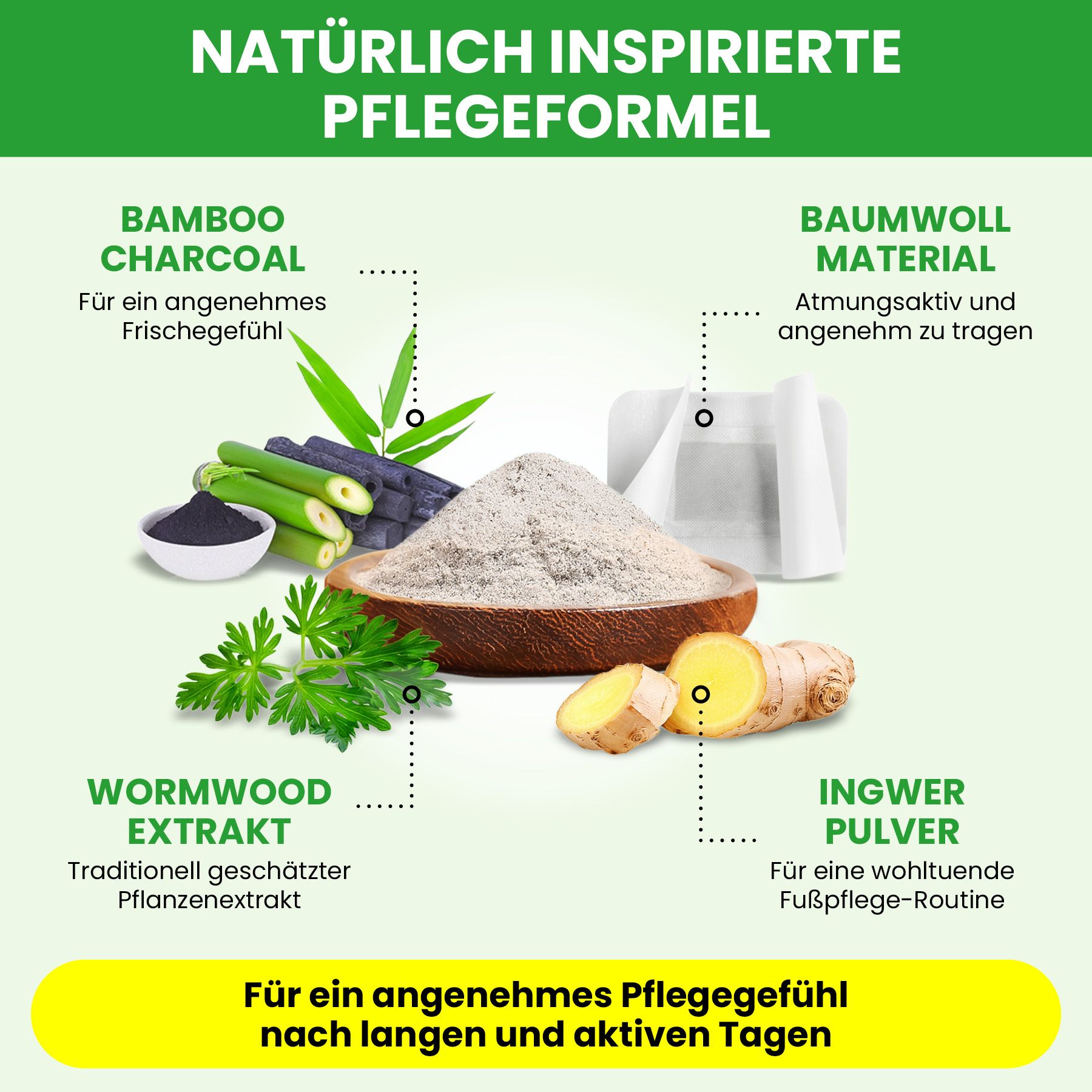Aliver Cerotti detox con aceto di bambù, polvere di zenzero e aceto di legno.