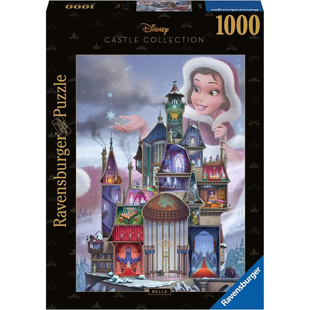 Puzzle Castello Disney: Belle (1000 pezzi)