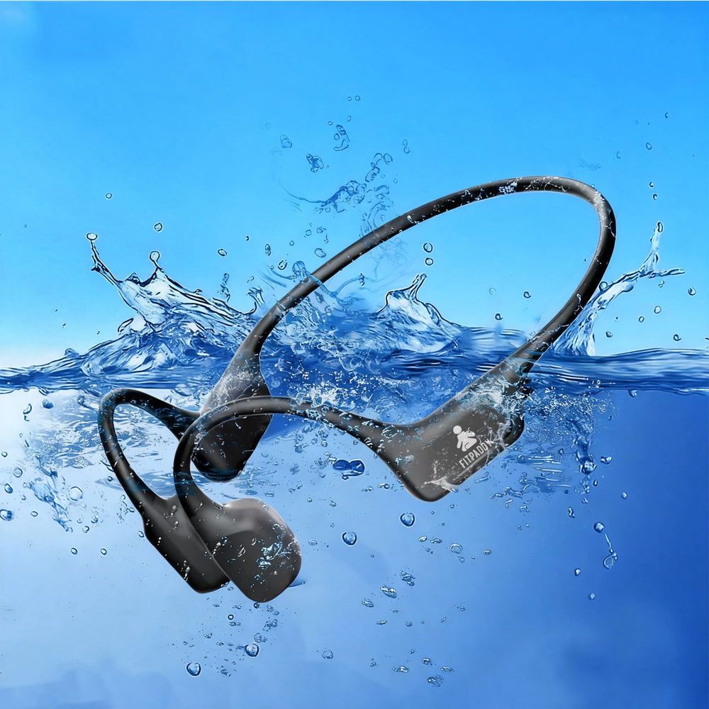 Cuffie sportive wireless impermeabili a conduzione ossea FitBeat Pro