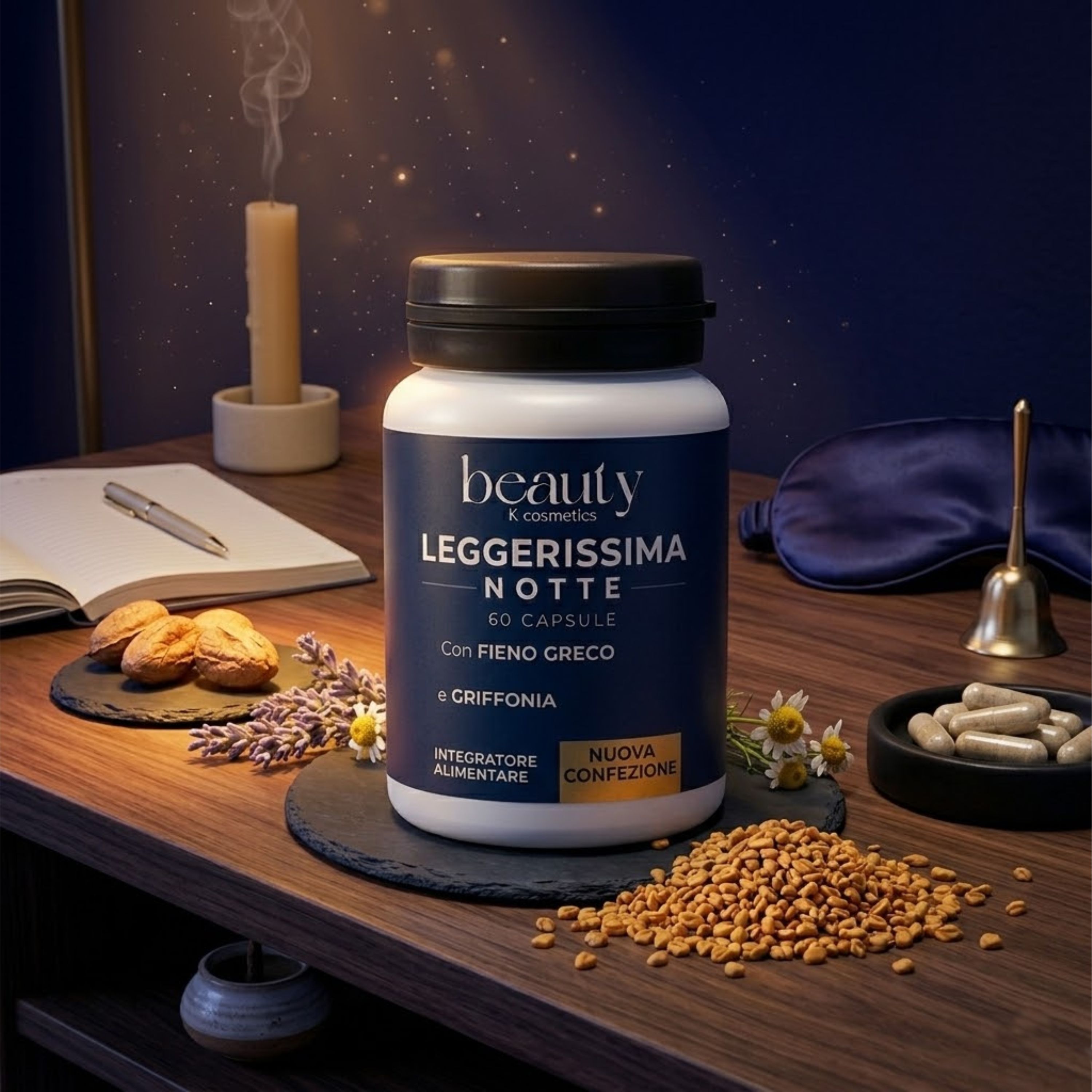 Aloha Labs Leggerissima Notte Integratore Alimentare Controllo Peso e Umore