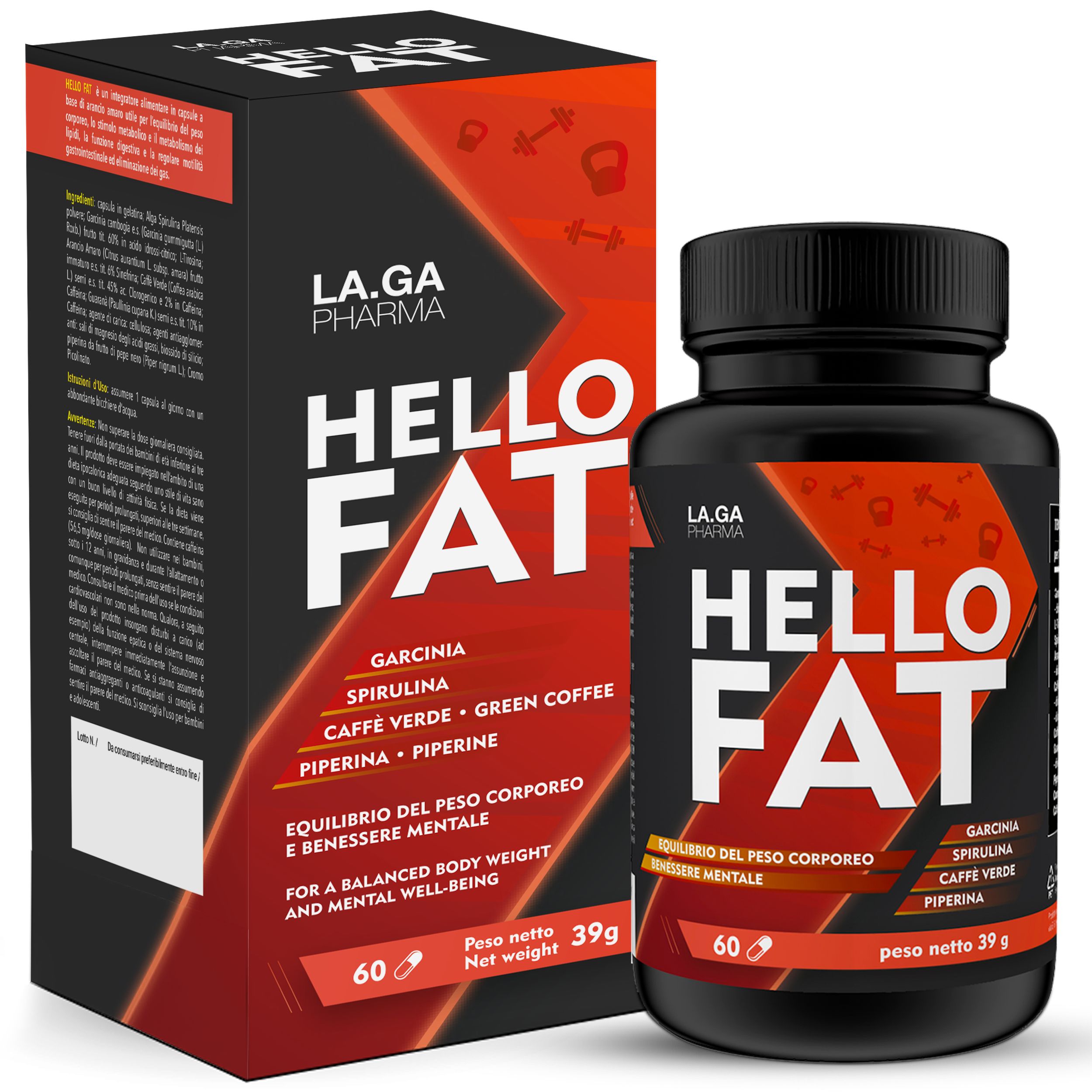 LA.GA Hello Fat Brucia Grassi