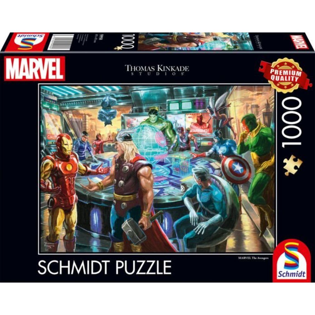 Studi Thomas Kinkade: Marvel - The Avengers (1000 pezzi)