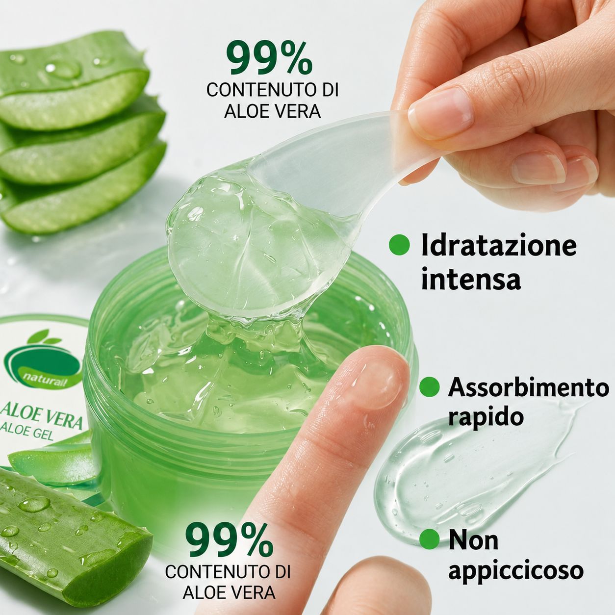 SUMMISHI Gel Aloe Vera 99%