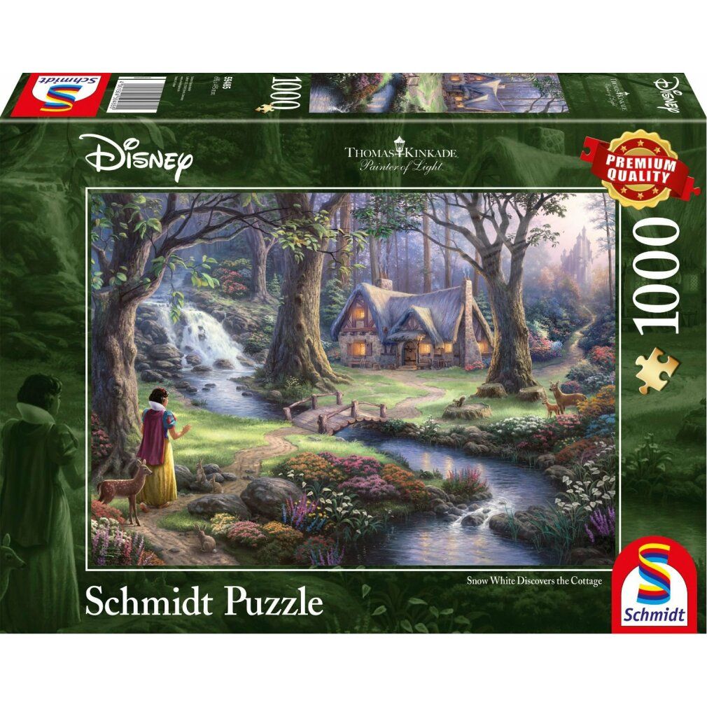 Puzzle Thomas Kinkade: Disney Biancaneve