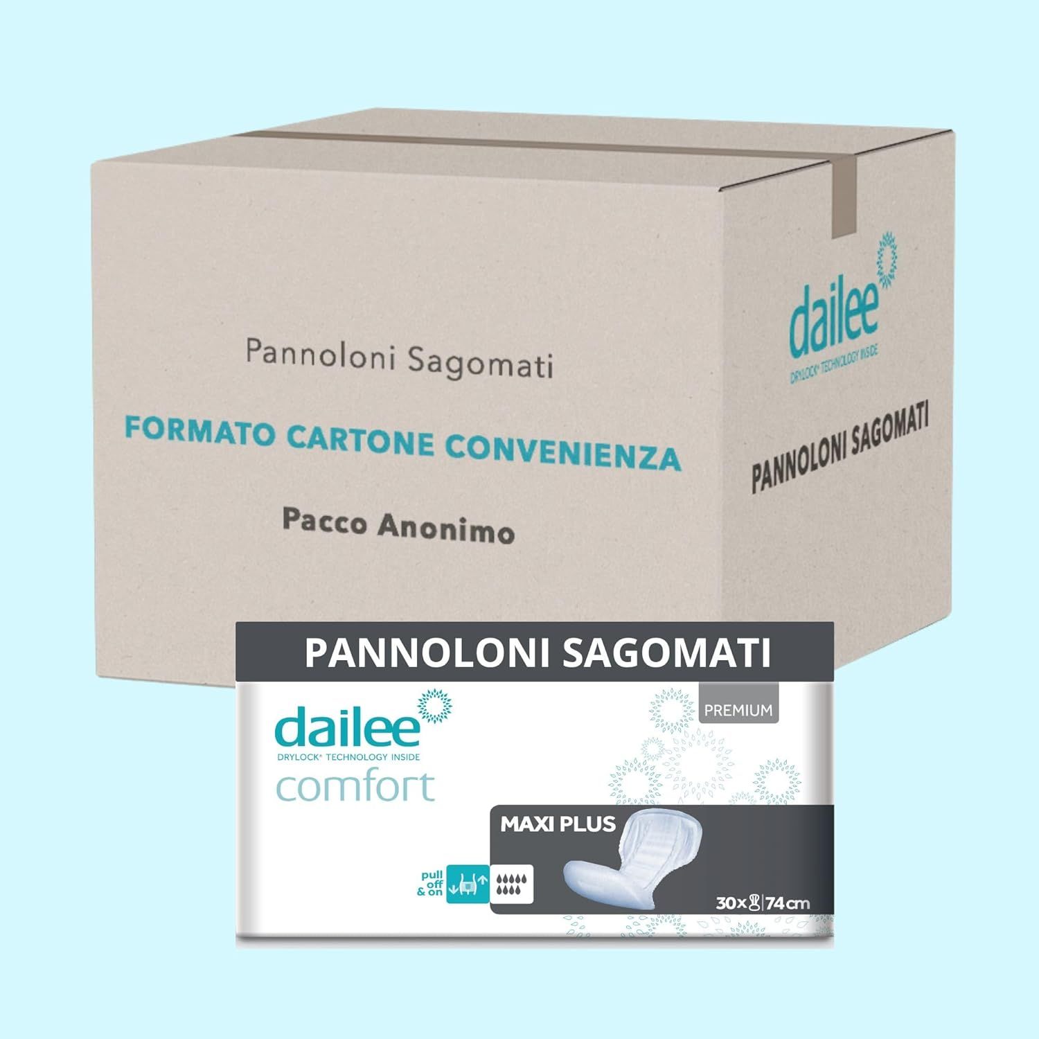 Dailee Comfort Maxi Plus Pannoloni Sagomati