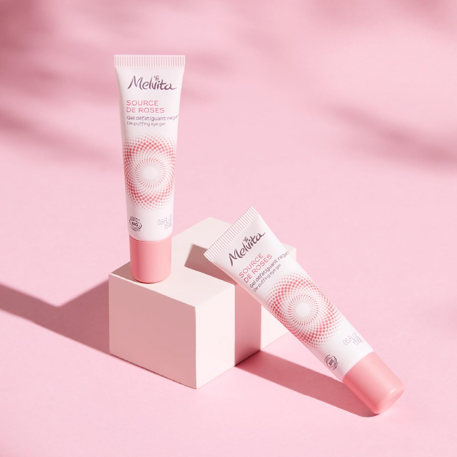 Melvita Source de Roses Contorno Occhi Bio 15 ml – Idrata e aiuta a ridurre gonfiore e occhiaie