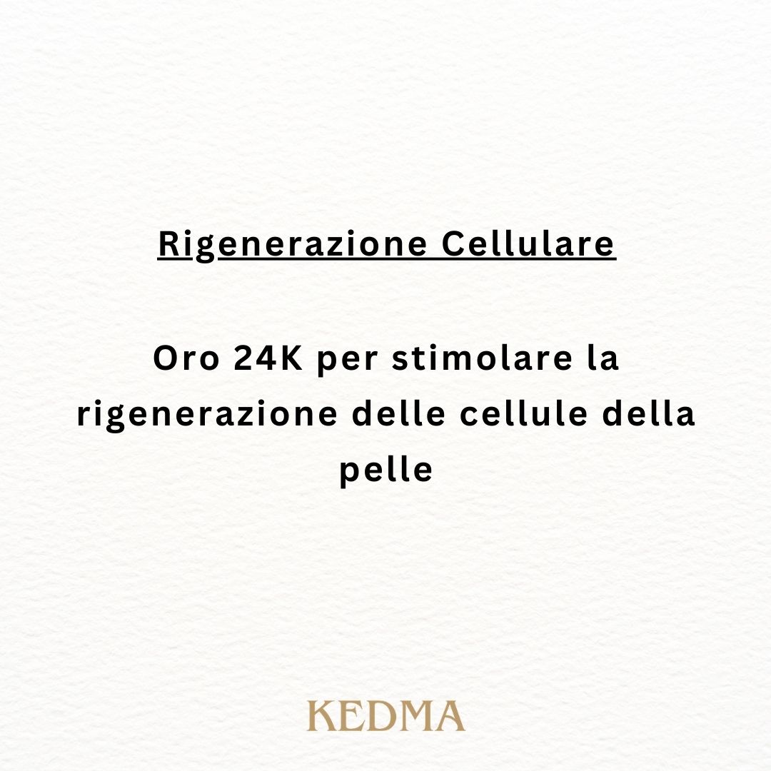 Kedma - Maschera Viso con Oro 24K e Minerali del Mar Morto