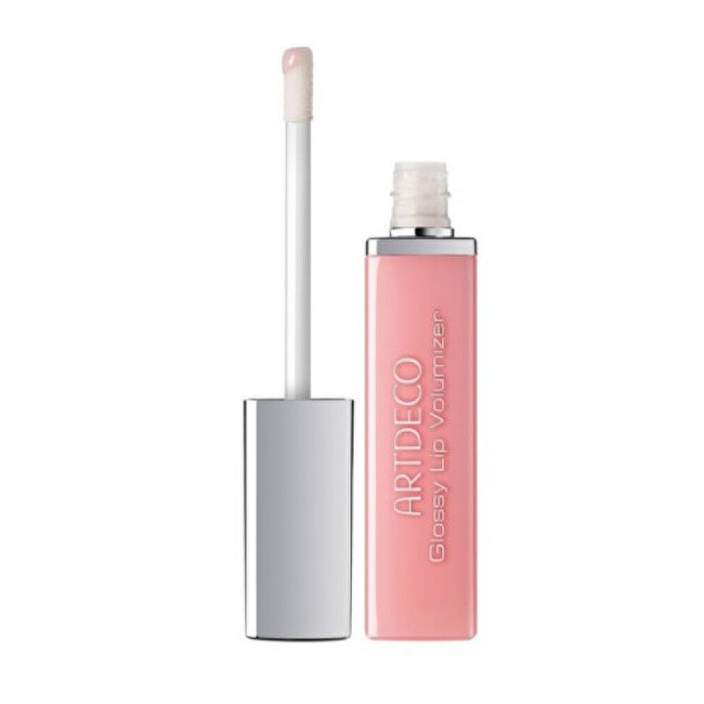 Artdeco Glossy Lip Volumizer rosa tenue, con applicatore.