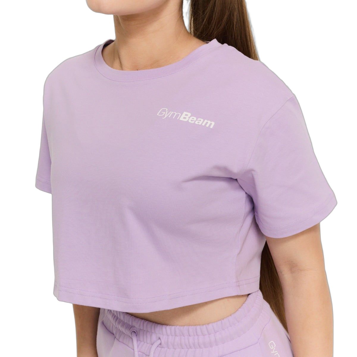 GymBeam Crop top donna Limitless Lavender