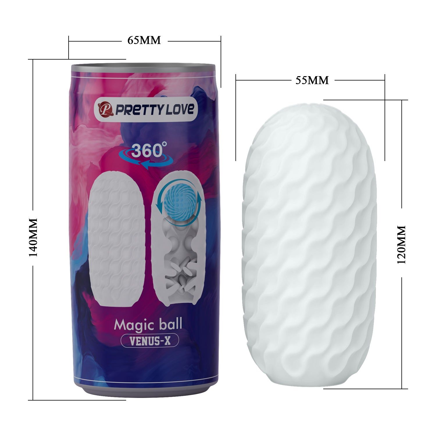 Masturbatore Magic Ball