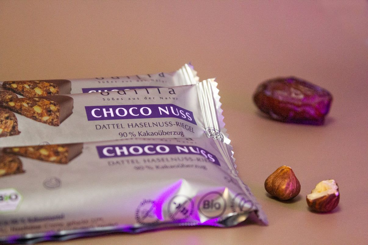 odilia Choko Nuss Barretta biologica ai datteri e nocciole