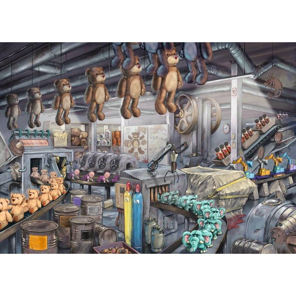 Puzzle di uscita Nella fabbrica di giocattoli