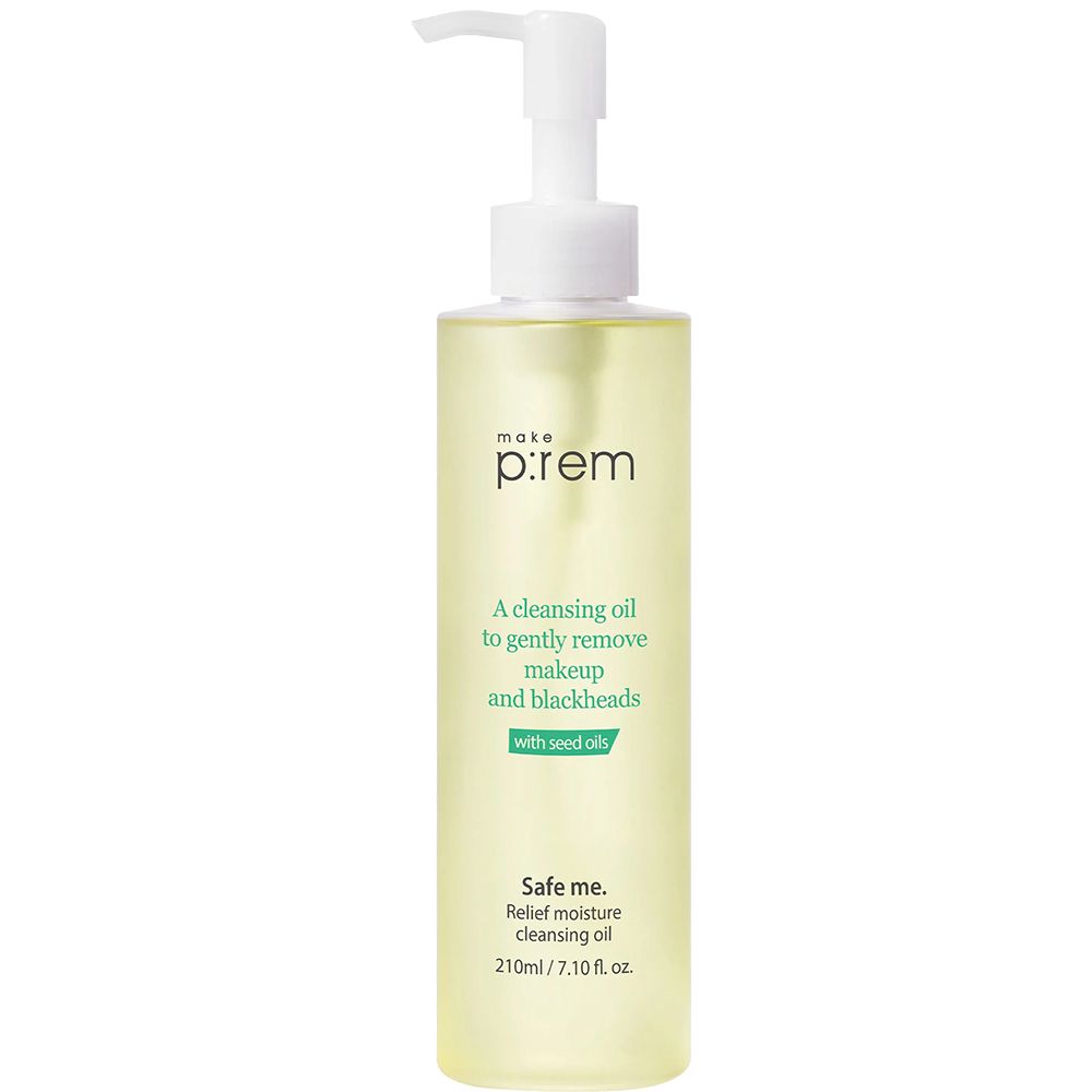 MAKE P:REM Safe Me Cleansing Oil – olio detergente delicato a base di oli vegetali