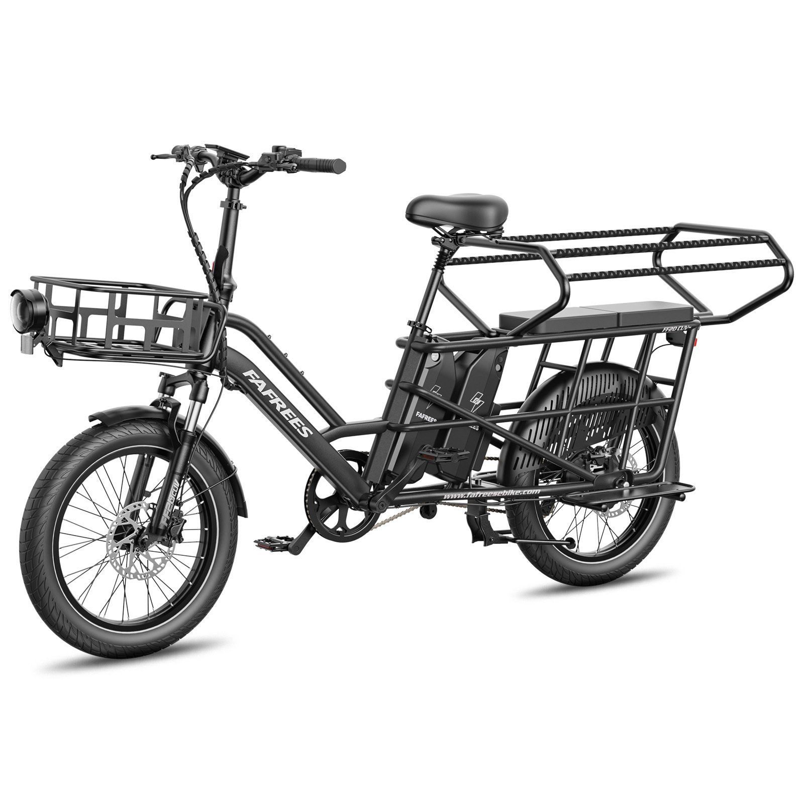 FAFREES FF20 CUV E-bike modulare a passo lungo – Doppia batteria da 30 Ah