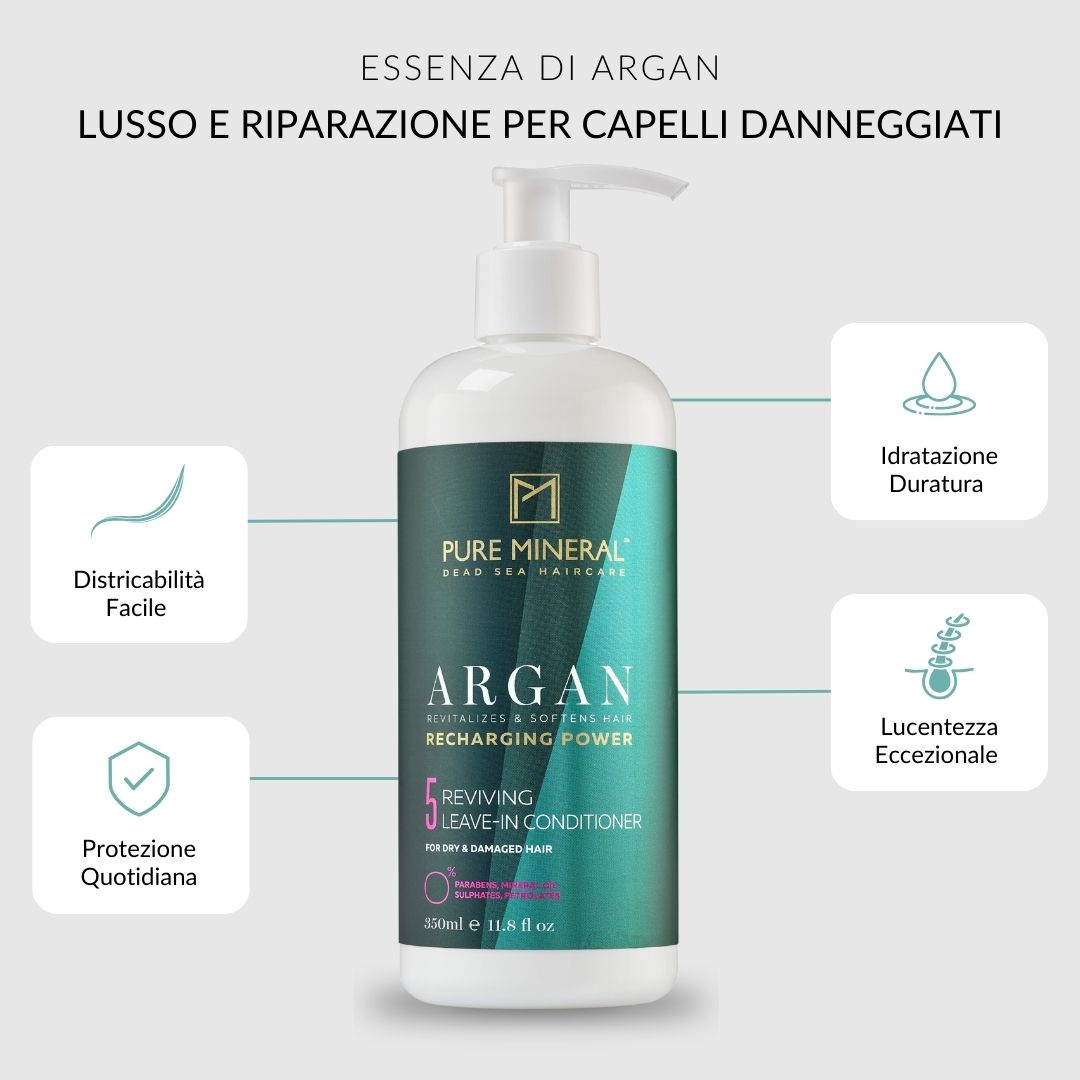 Pure Mineral - Balsamo Senza Risciacquo Argan