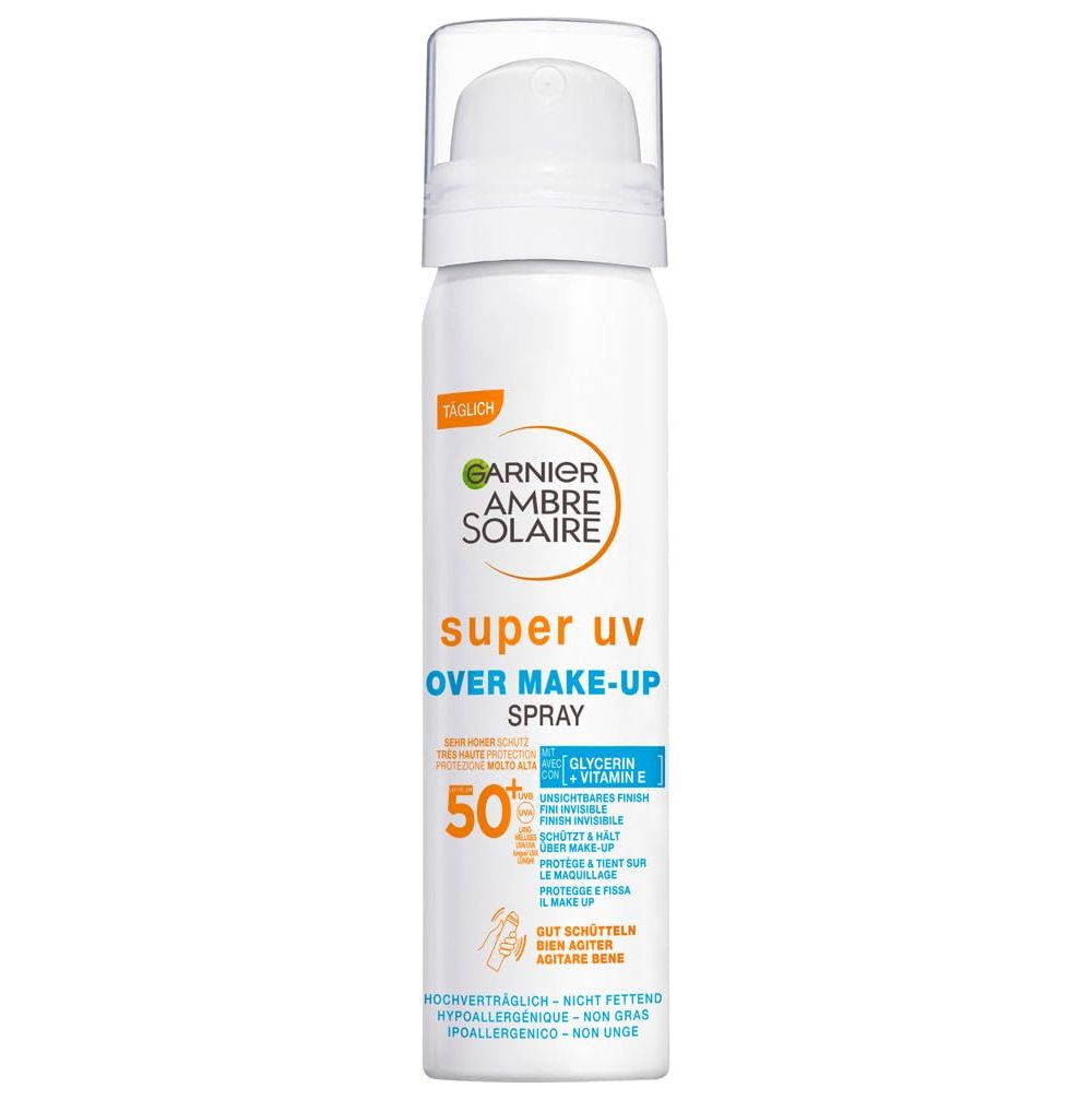 Spray solare Garnier Ambre Solaire Super UV Over Make-Up SPF 50+