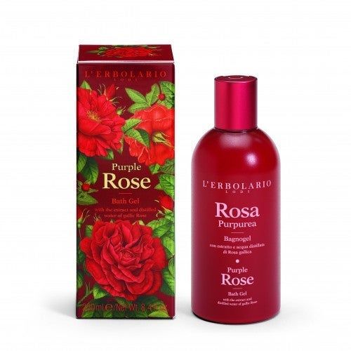 L'Erbolario Gel bagno/doccia ROSA PURPUREA