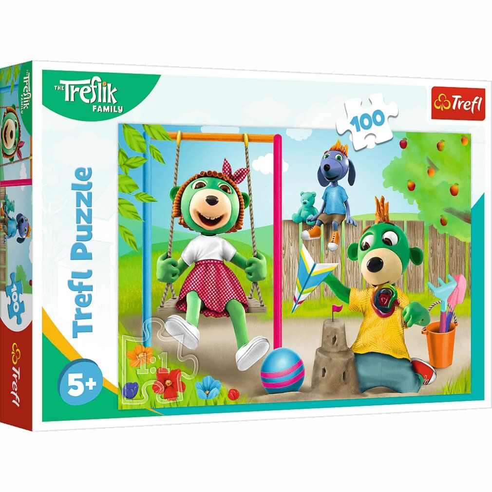 Puzzle Treflings: divertimentoß in giardino 100 pezzi