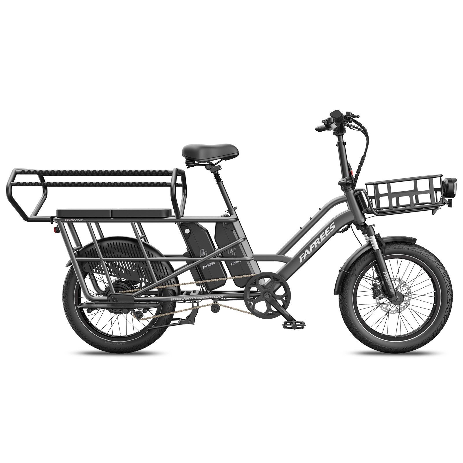 FAFREES FF20 CUV E-bike modulare a passo lungo – Doppia batteria da 30 Ah