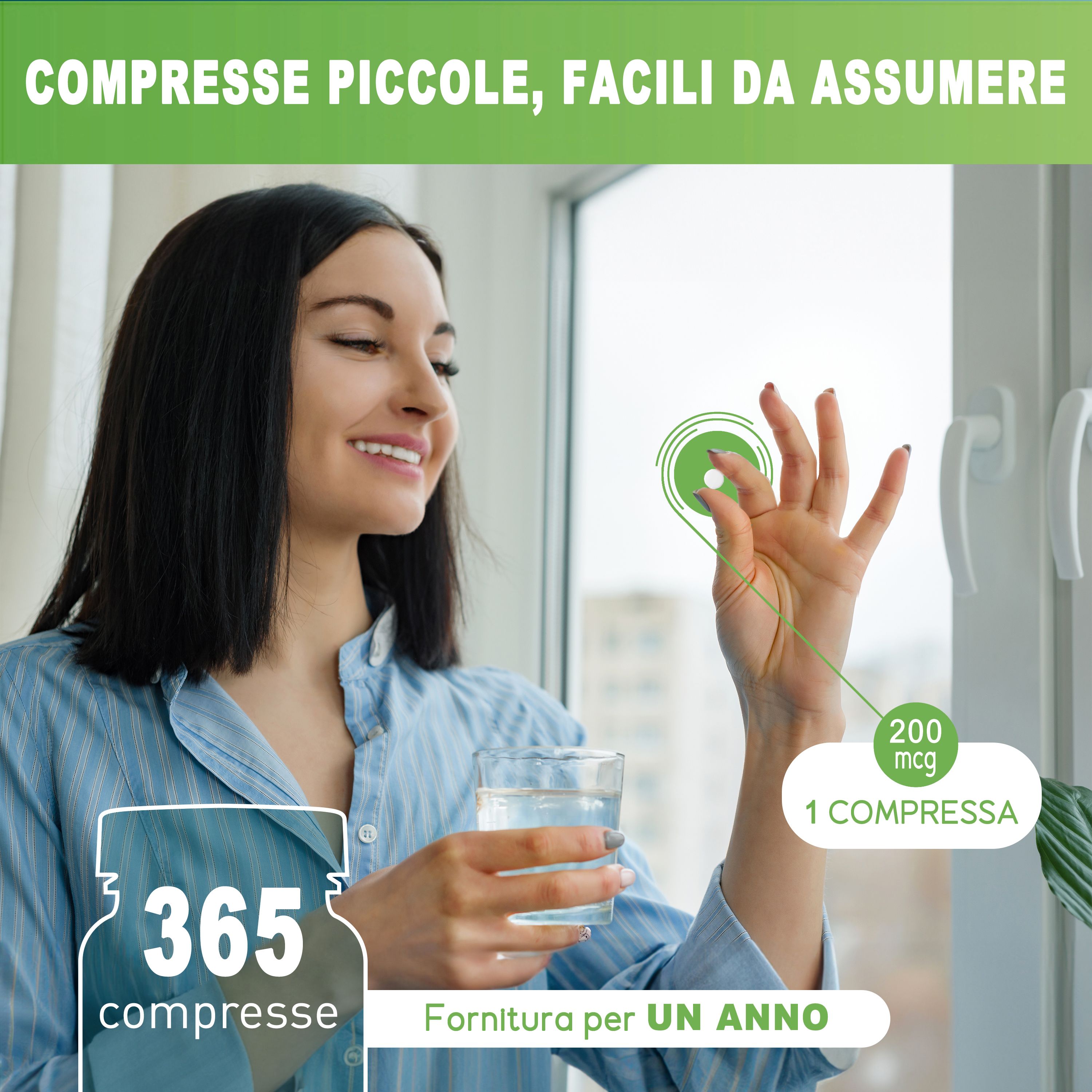 VitaminPure® Vitamina K2 MK7 Alto Dosaggio | Micro-compresse