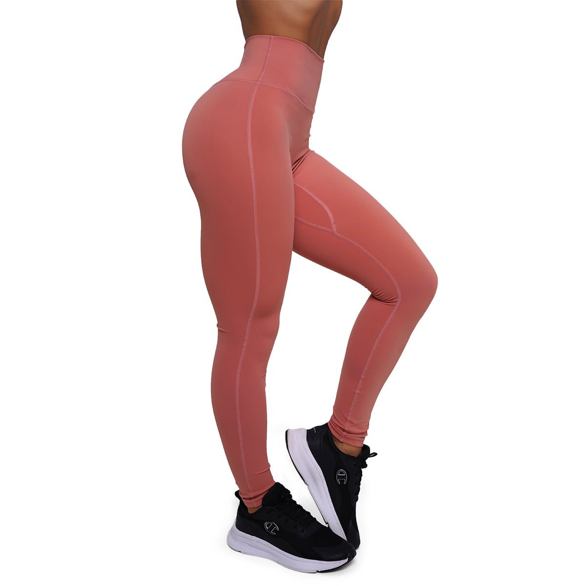 GymBeam Leggings donna FIT a vita alta in nylon elastan Salmon