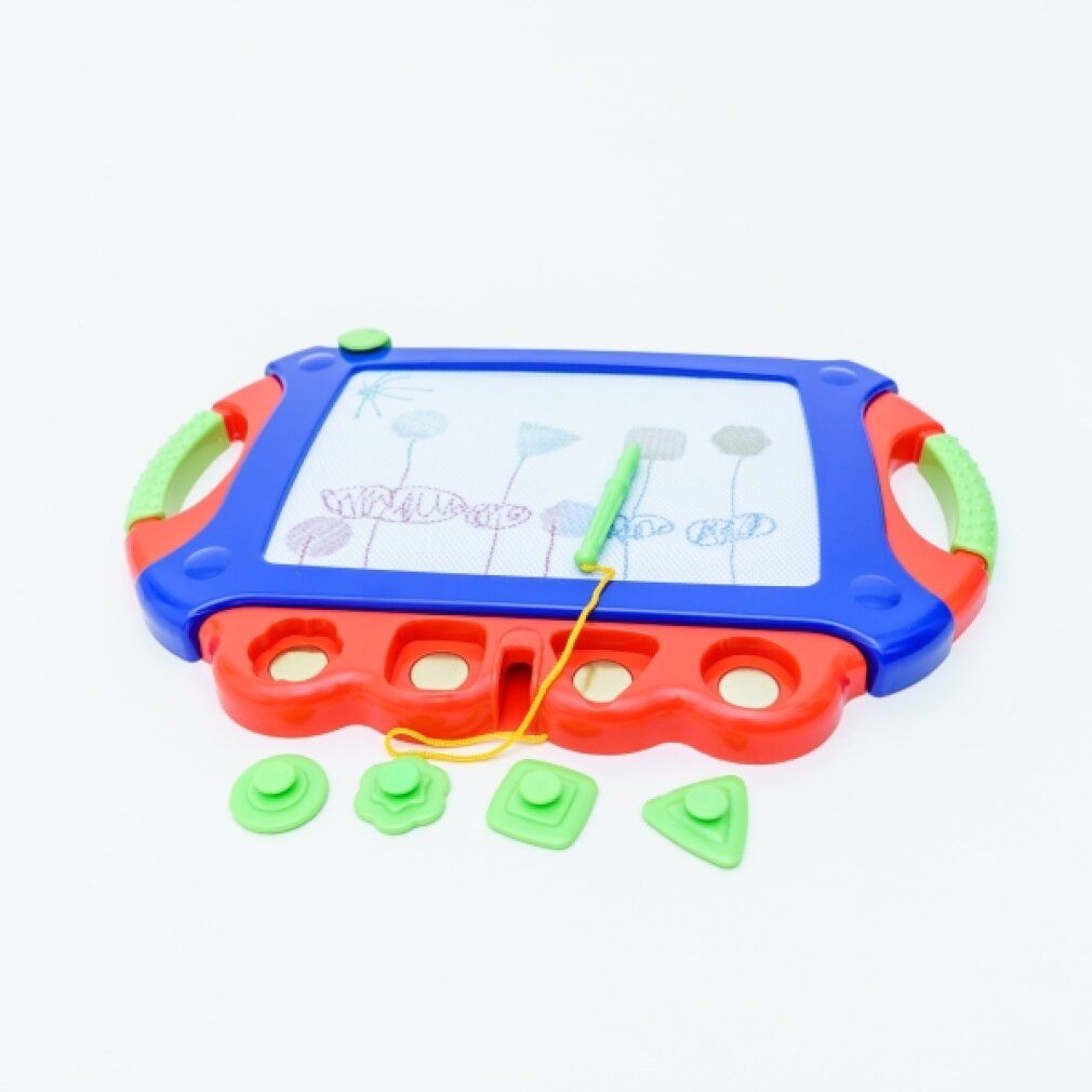 cr Lavagna magnetica da colorare con 4 timbri