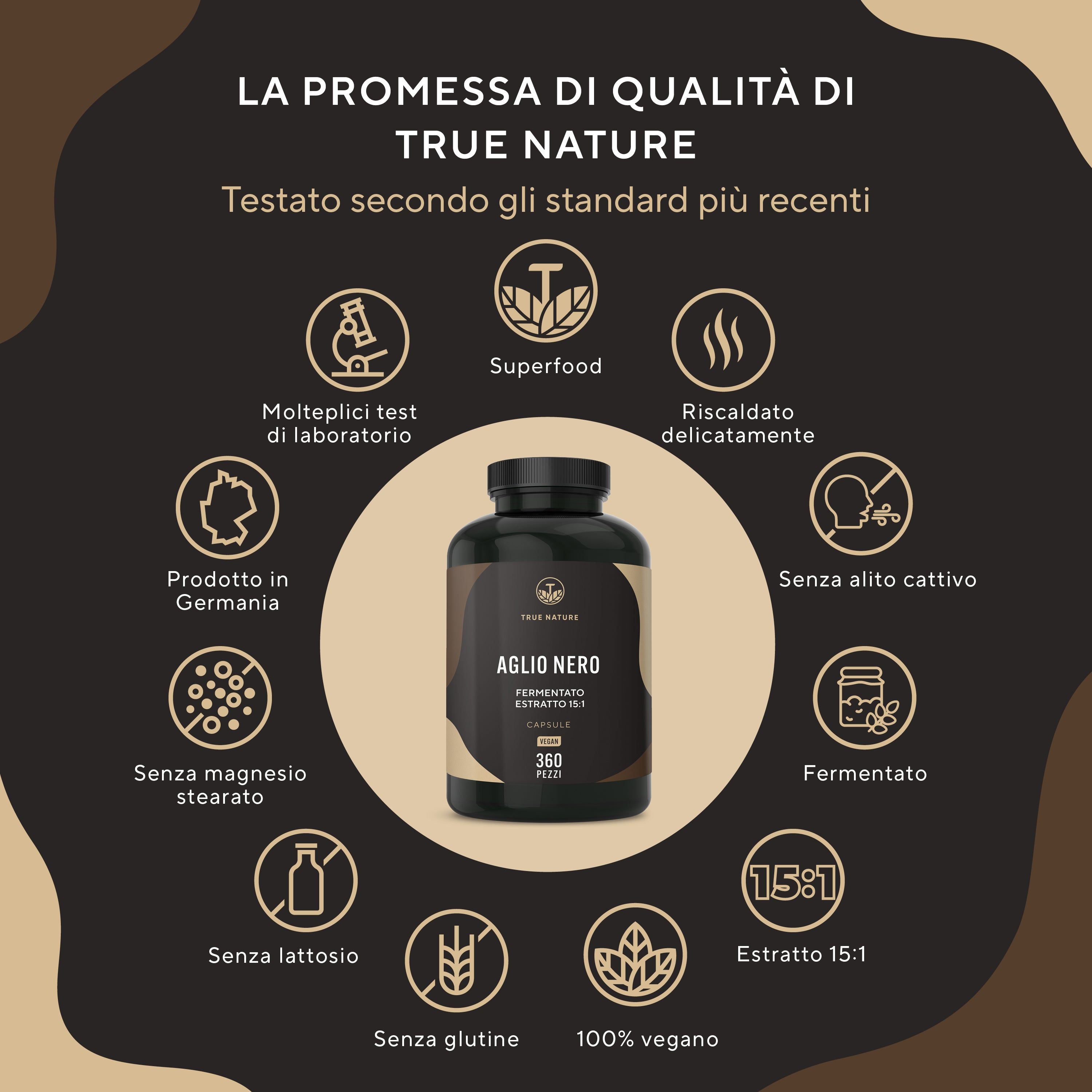 TRUE NATURE® Aglio Nero Fermentato Capsule