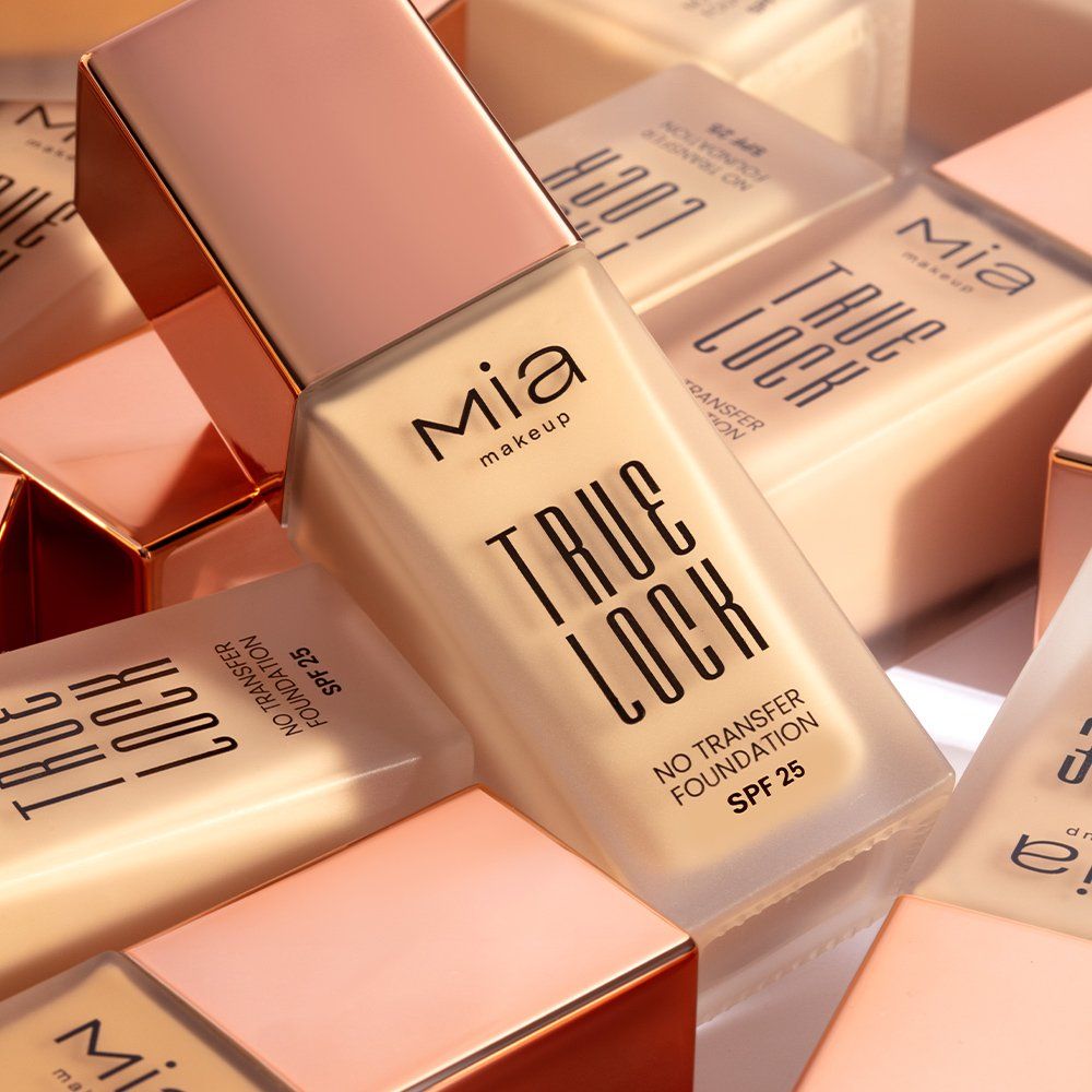 Mia Makeup True Lock fondotinta no transfer a lunga tenuta, SPF25