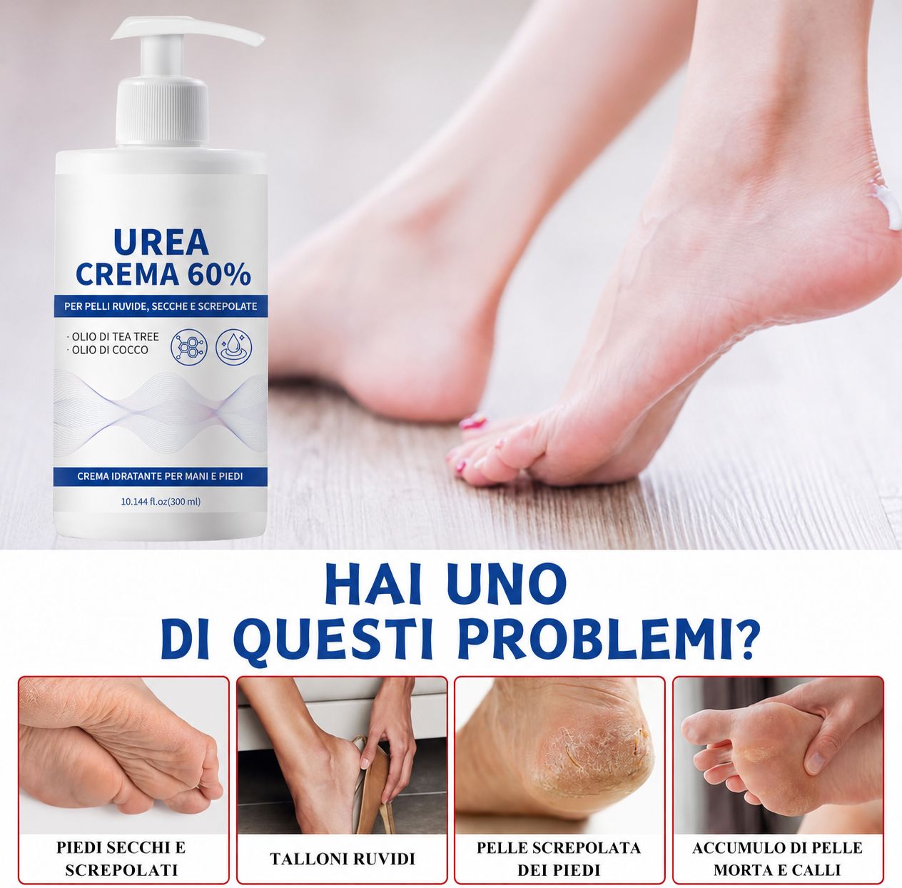 SUMMISHI Crema all’Urea 60%