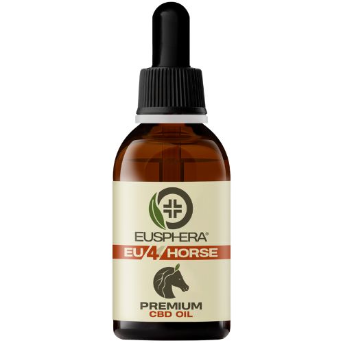 Olio CBD per la salute dei cavalli ad azione tranquillante - Eusphera EU4HORSE