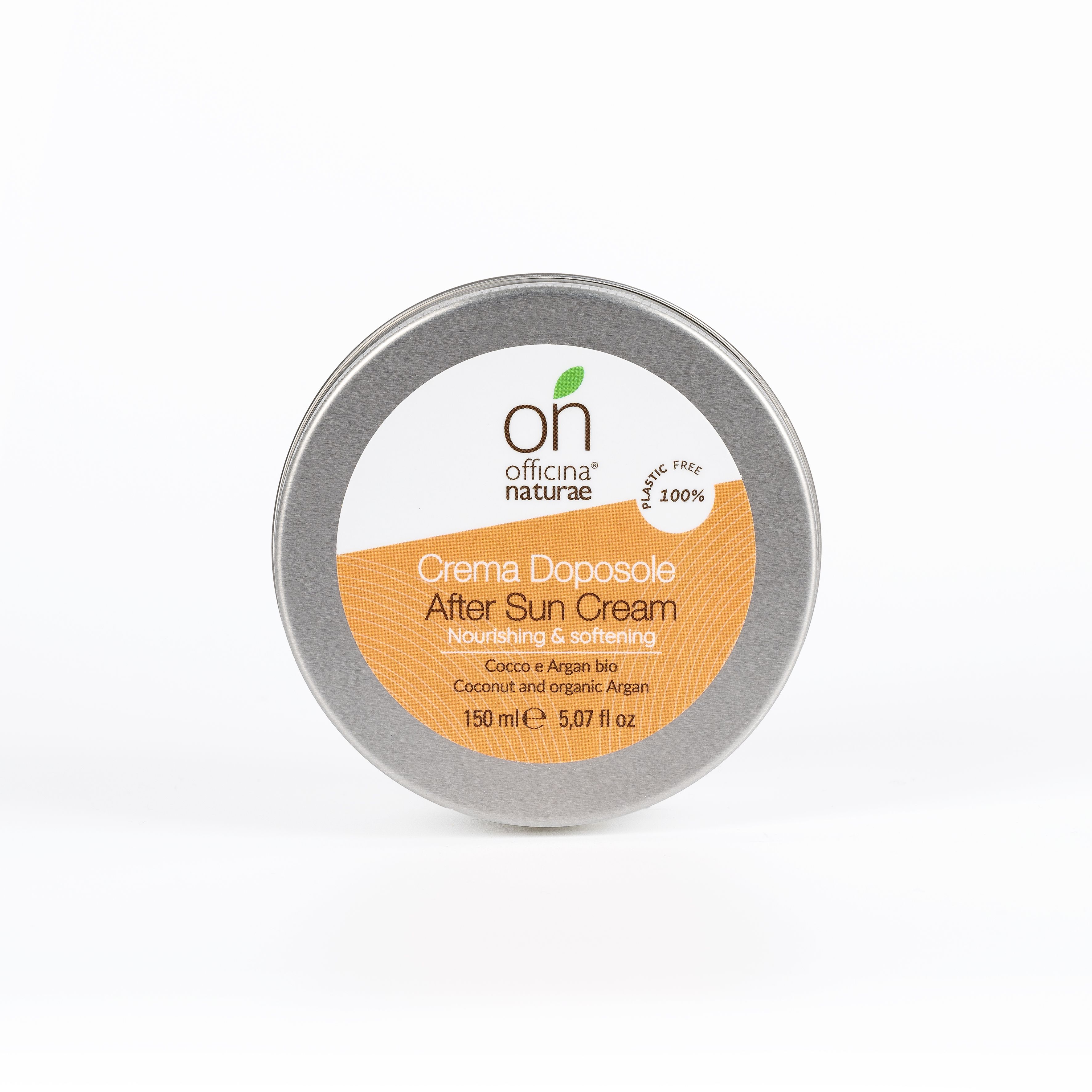 Officina Naturae Crema doposole vaso in alluminio
