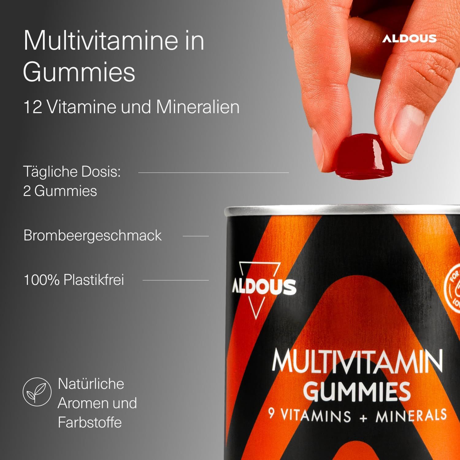 Aldous Gummies Multivitaminiche