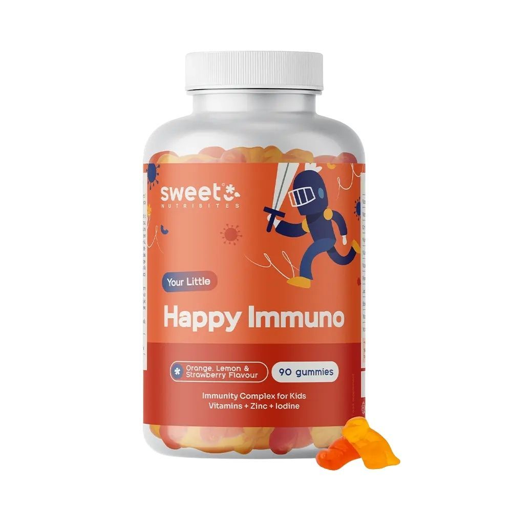 Sweet Nutribites Happy Immuno – Gommose per bambini per il sistema immunitario