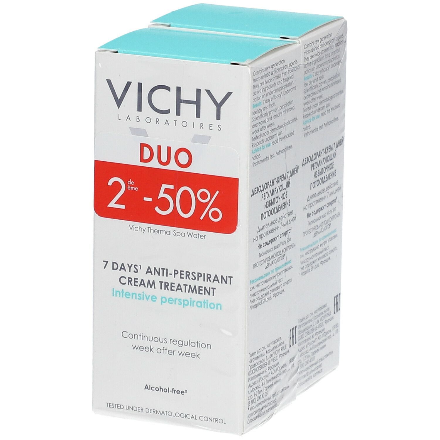 VICHY  Trattamento Antitraspirante 7 Giorni Promo 2° -50%