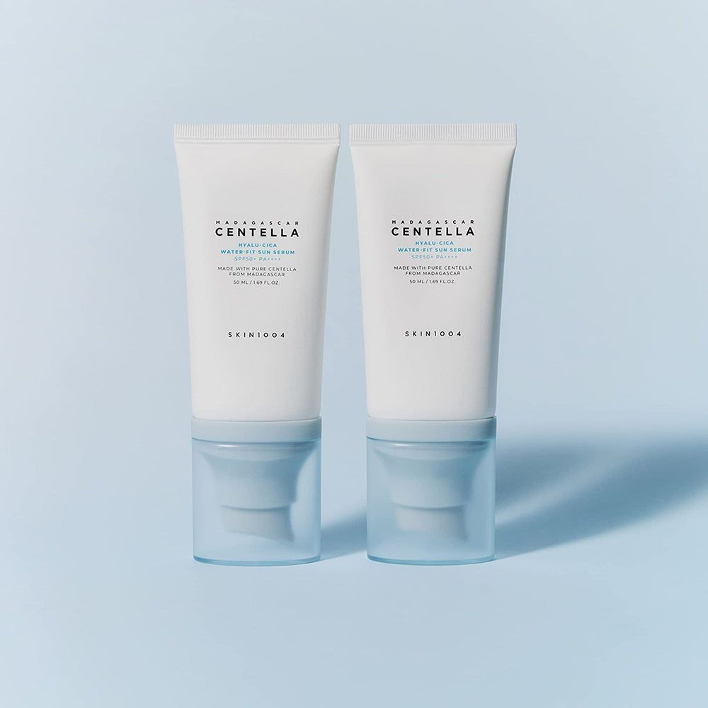 SKIN1004 Madagascar Centella Hyalu-Cica Water-Fit Set 2 x Crema Viso Hyalu-Cica Water-Fit-Sun SPF50+