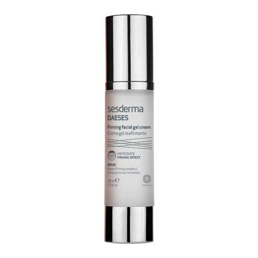 Crema gel rassodante viso Sesderma Daeses in flacone con erogatore.