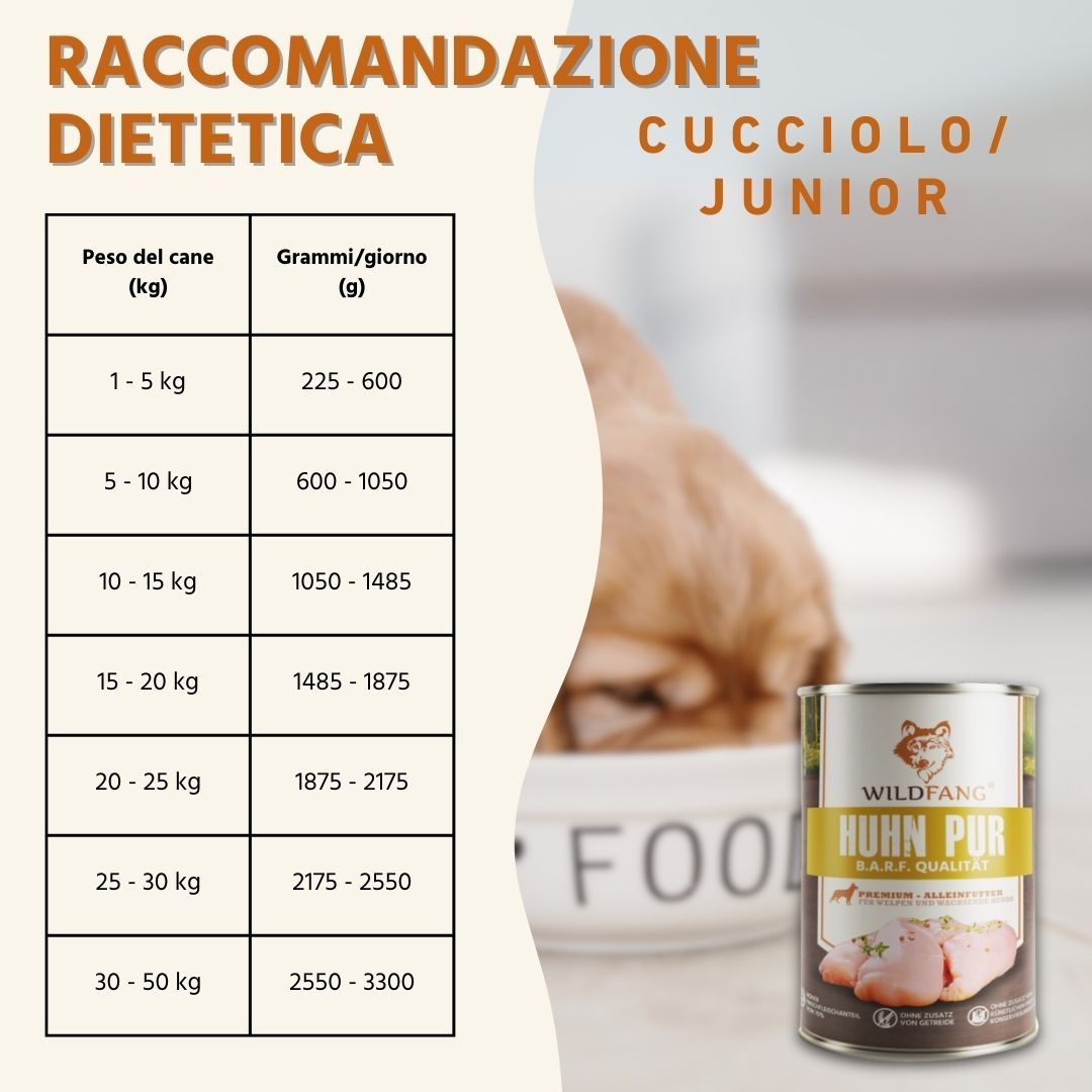 Wildfang - Junior Gourmet Box - Cibo secco e umido