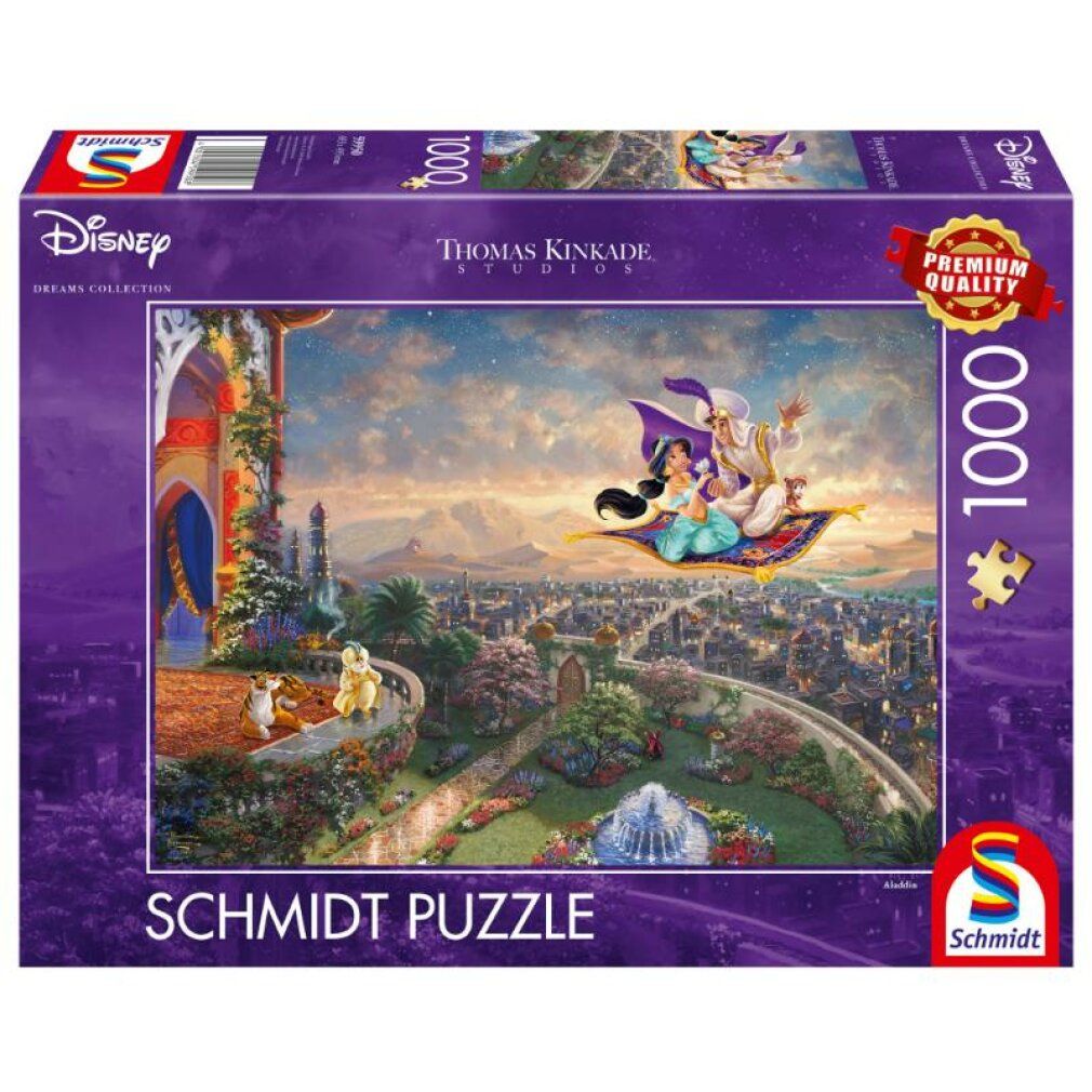 Studi Thomas Kinkade: Disney - Aladdin (1000 pezzi)